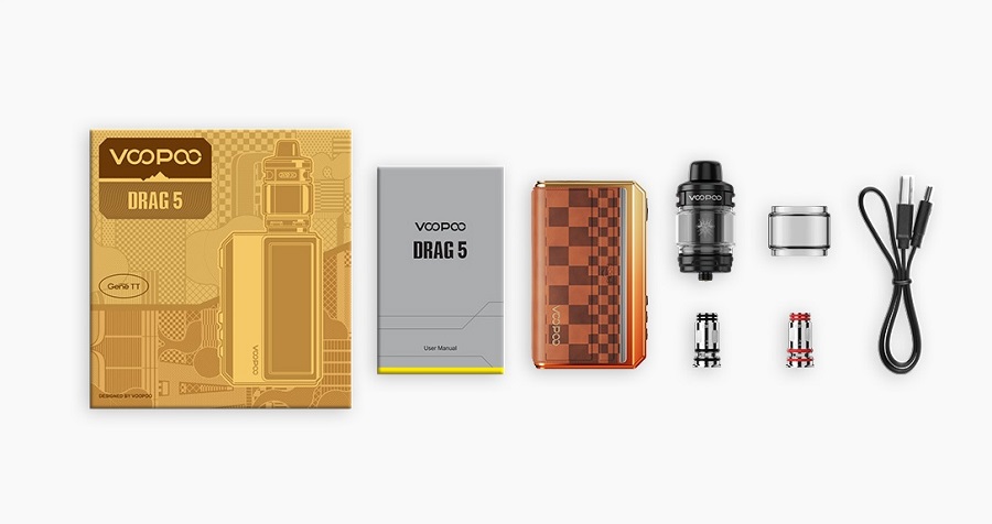 Voopoo Drag 5 obsah balenia